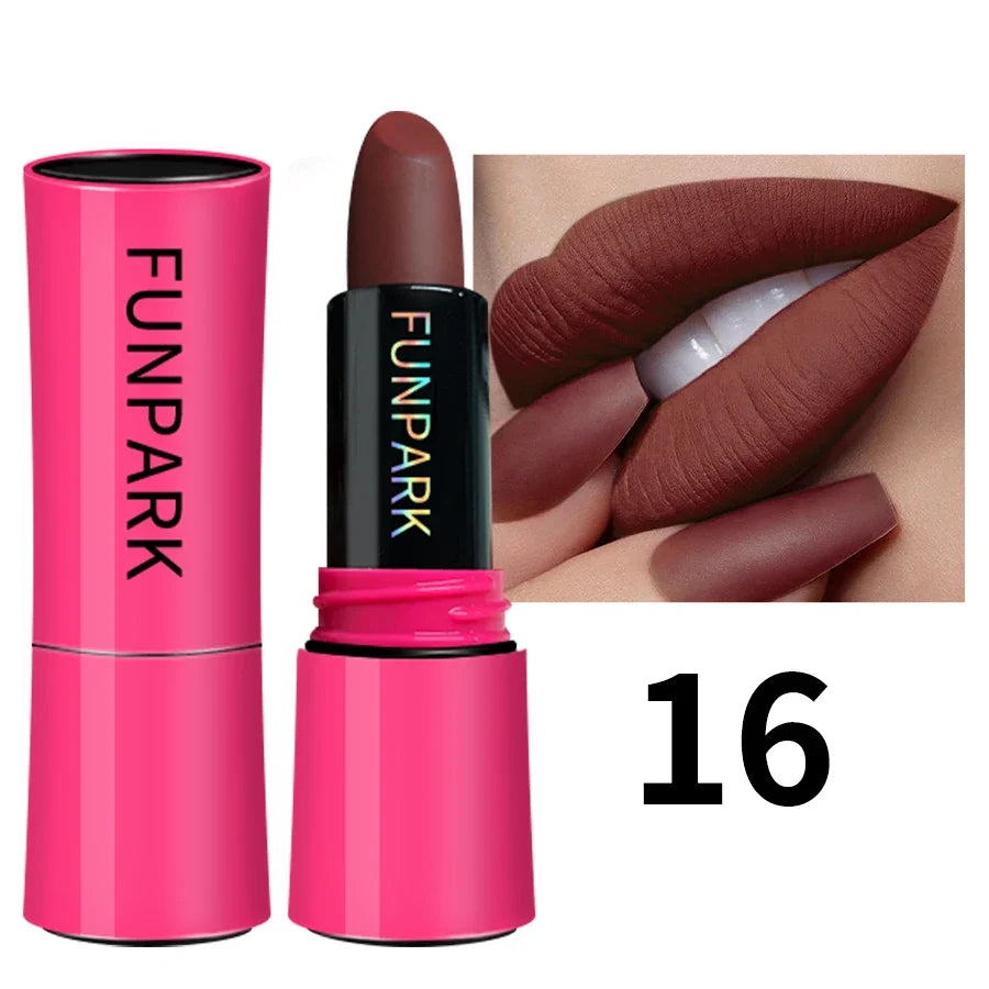 25 Colors Lipstick Non Stick Cup Matte Lip Gloss Waterproof Long Matte Sexy  Red Lip Cosmetics Korean Makeup For Women Gifts