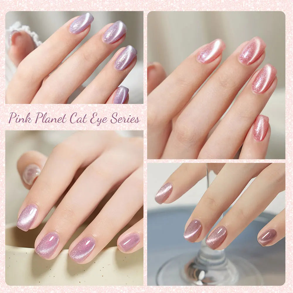 CANNI TPO/HEMA FREE Cat Eye Gel Nail Polish 9ml 48 Colors High Gloss UV-Removable Nail Art for Salon & DIY Manicure