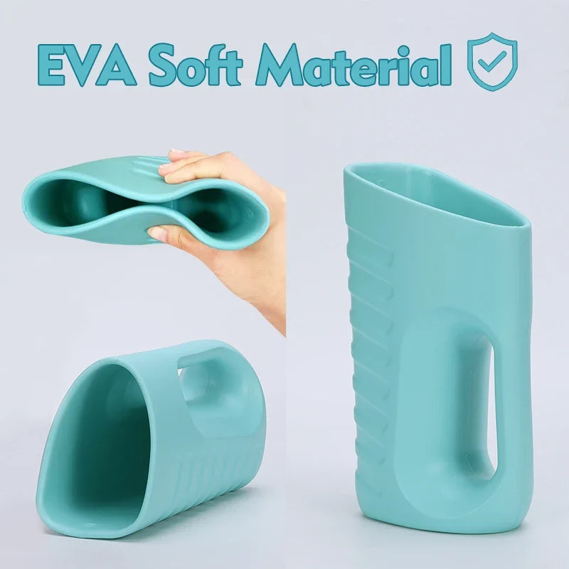 Baby Shampoo Cup Eva Soft Material  Child Washing Hair Cup Kids Bath Tool Multifunctional Bathroom Products