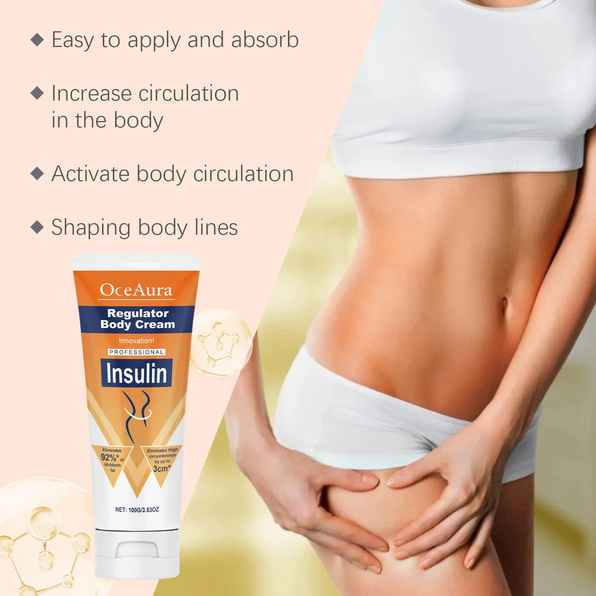 7 Days Fast Fat Burning Hot Cream Anti Cellulite Slimming Cream Belly Leg Waist Weight Loss Body Shaping Firming Massage Lotion