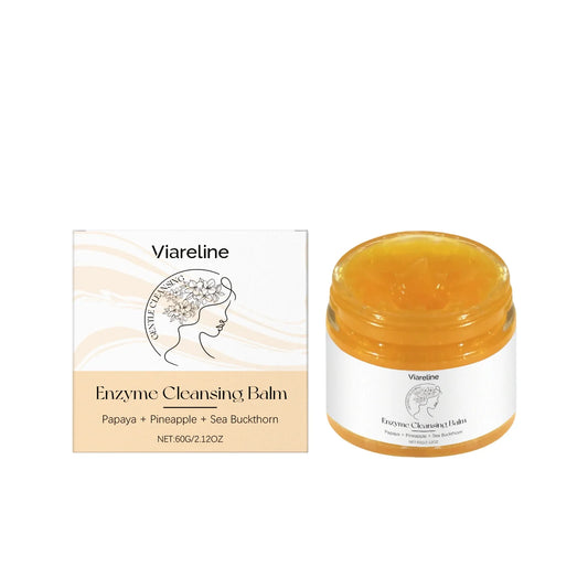 Enzyme Cleansing Balm for Makeup Remover Deep Cleansing Face Pore Refreshing Non-tightening Smoothing Skin Makeup Remover Balm