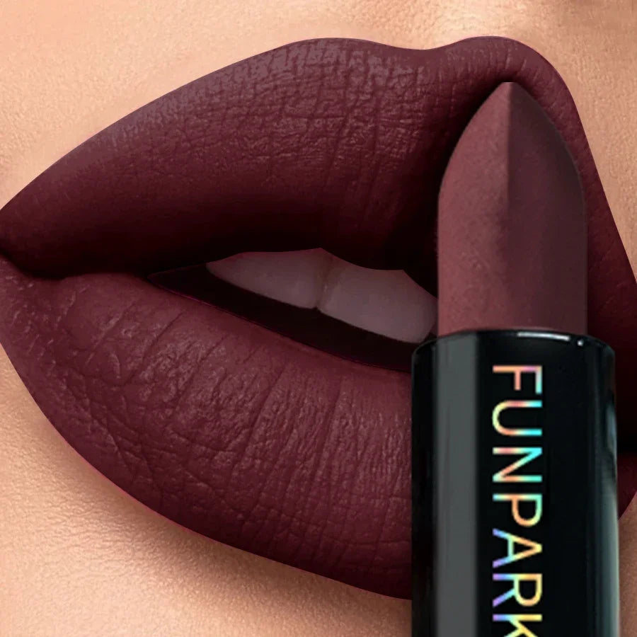 25-Color Matte Lipstick Waterproof Long Lasting  Velvet Finish Lip Tint Smooth Matte Lip Color Smudge-proof Lip Liner Lip Makeup