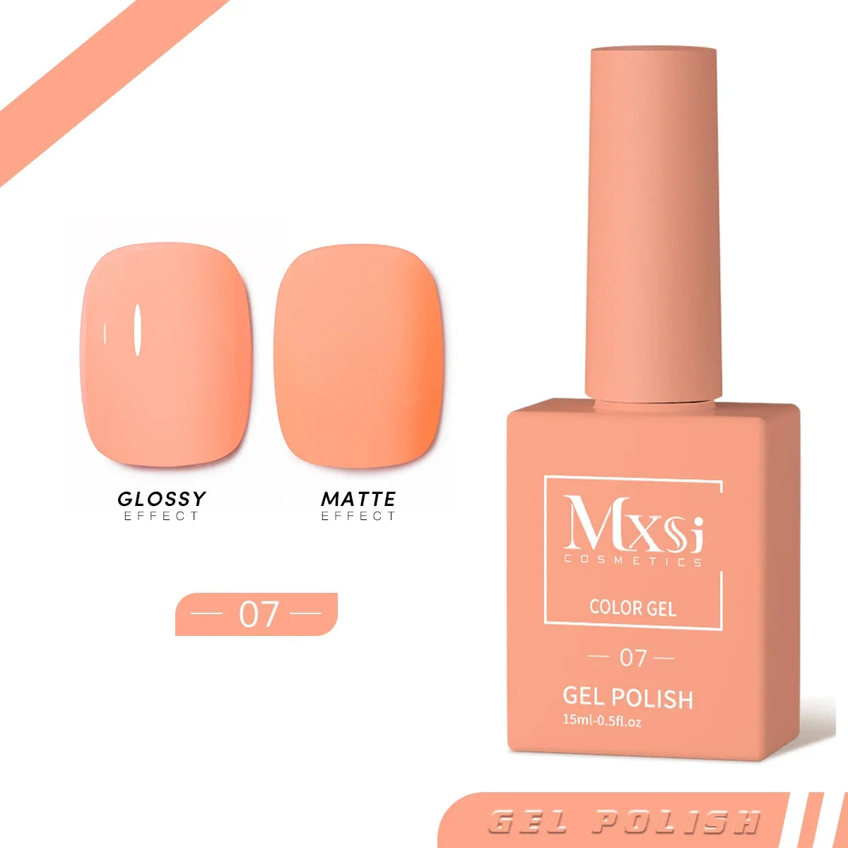 CC8 Mxsi 15ml Nail Gel Polish HEMA FREE Summer Nails Color It Once Soak Off UV LED Semi Permanent  Nail Art Manicure Varnishes