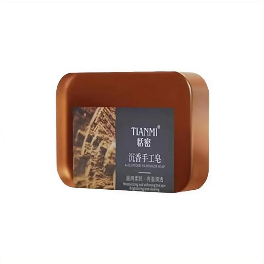 Amino Acids Handmade Soap Agarwood Essential Oil Soap Cleanses The Face Hair Bathes The Whole Body Deep Cleansing & Oil Control