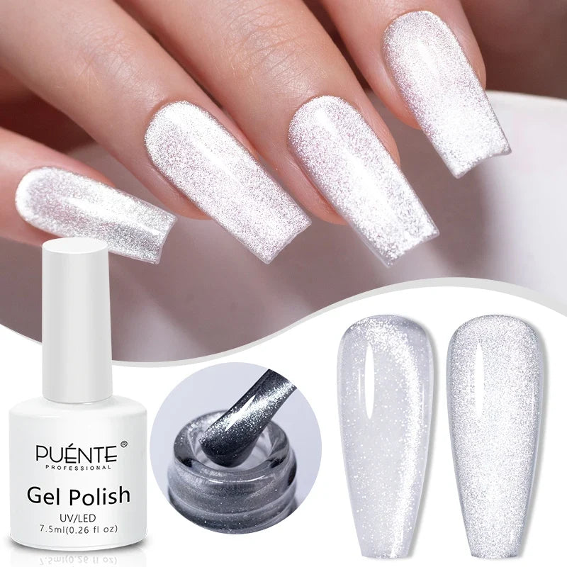 5ml Golden Silvery Metallic Painting Liner Gel Polish Chrome Mirror Effect Semi-Permanent Varnish For Stunning French Nail Art