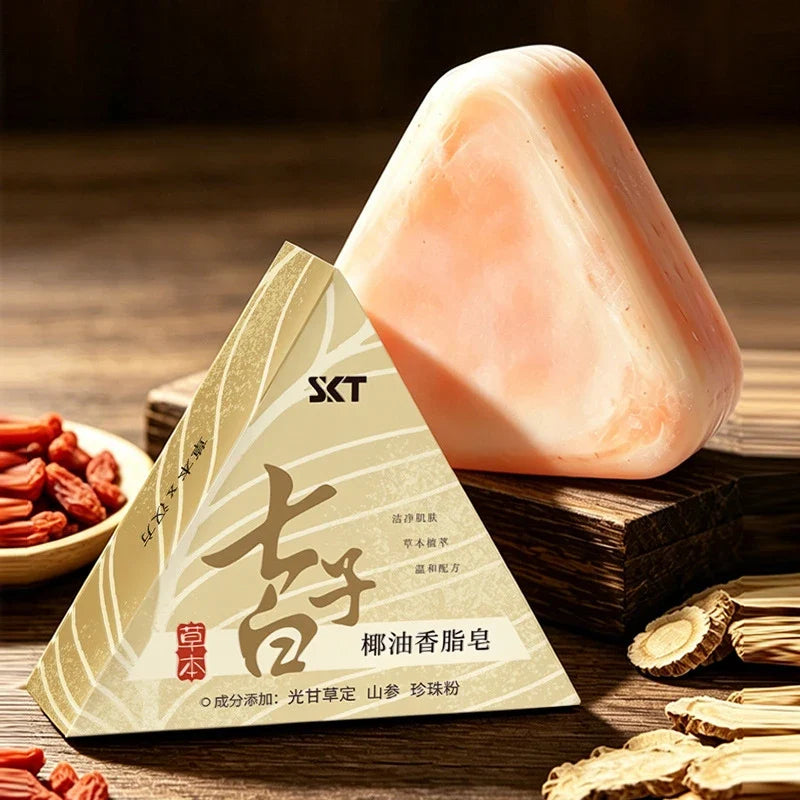 Coconut Oil Balsam Soap For Wash Face Hands Bath Fine Foam Moisturizing Handmade Soap Deep Cleaning Refreshing Oil Control