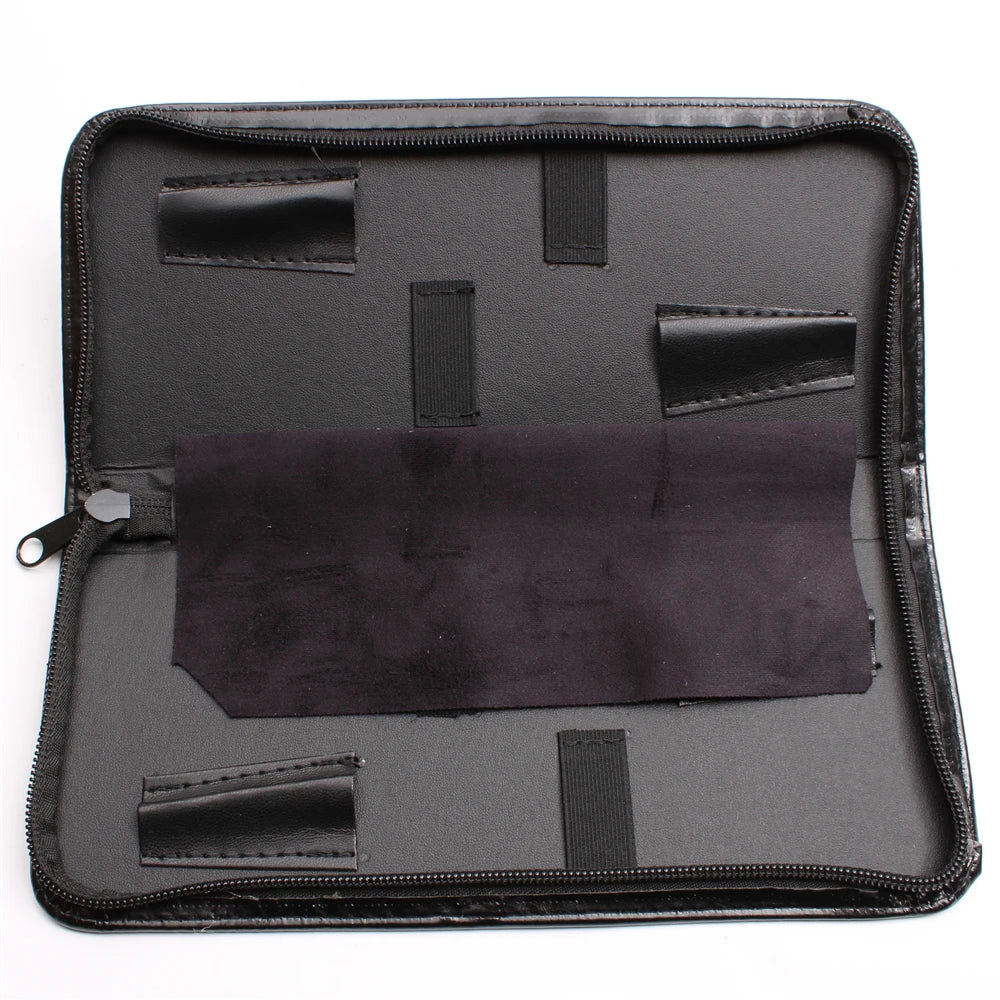 1Pcs Leather Case Professional Hairdressing Scissors Bag Barber Salon Holster Pouch Holder Styling Tool Kit for Shears C6801