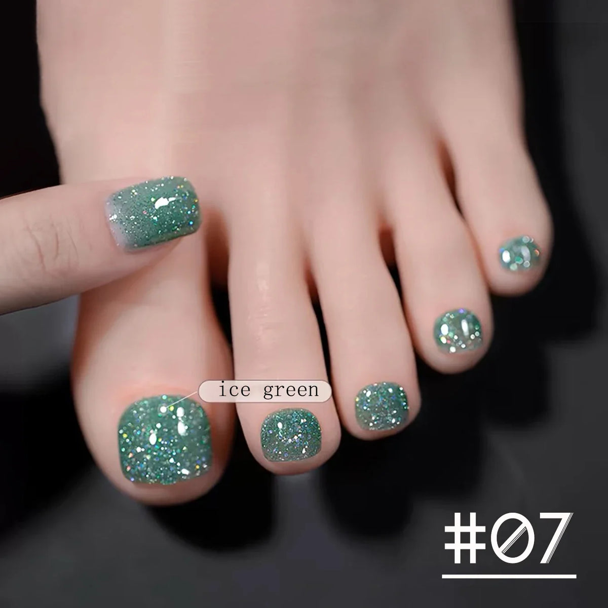 1-8pcs WS Autumn Nails Blue Glitter Nail Gel Polish Semi-permanent Varnish Soak Off Nail Art Base Top Coat UV LED Gel Manicure