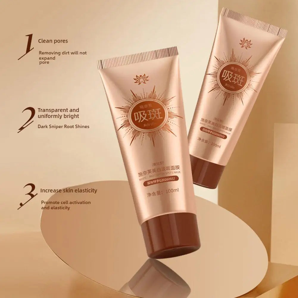 2/3PCS Spots Peel-Off Facial Mask Anti-Blemish Freckle Brightening Off Mask Deeply Clean Pore Tightening Moisturize Glowing Skin
