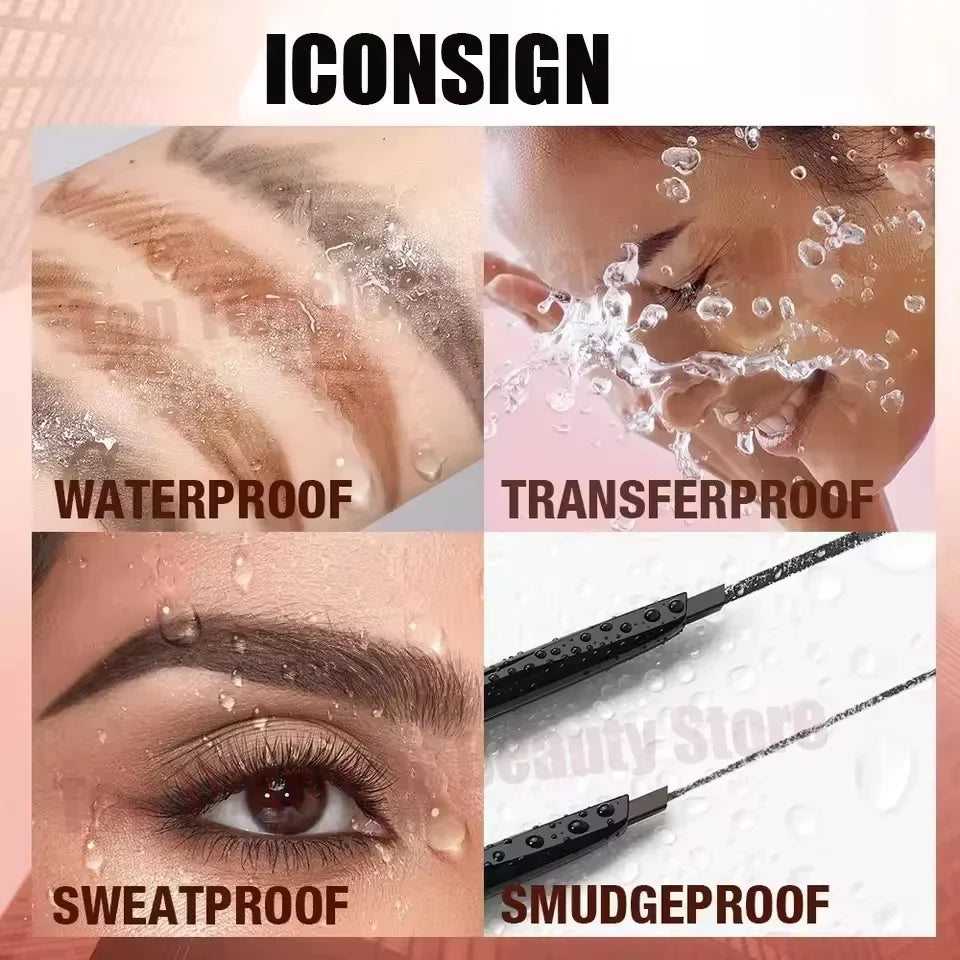 Eyebrow Eyelash Dye Tint Kit Tattoo Eyebrow Mascara Cream Lasting Eye Brow Tint Liquid Paint Brown Black Color Korea Makeup Tool