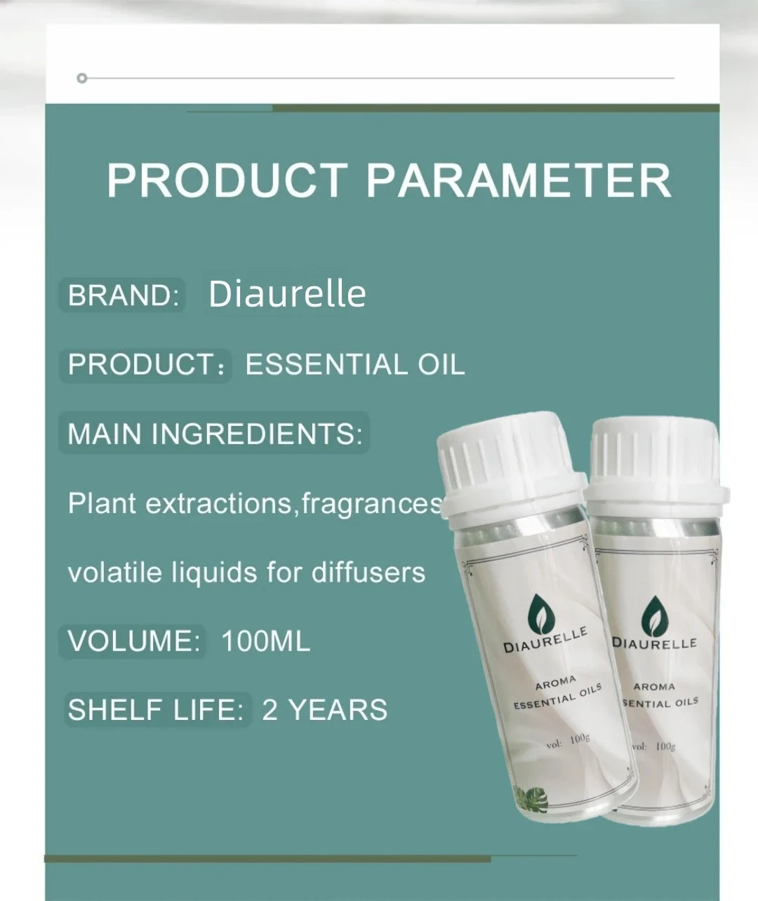 100ML Perfume Oil Essential Oil Electric Aromatic Oasis Home Fragrances Aroma Diffuser Air Freshener Essential Oil