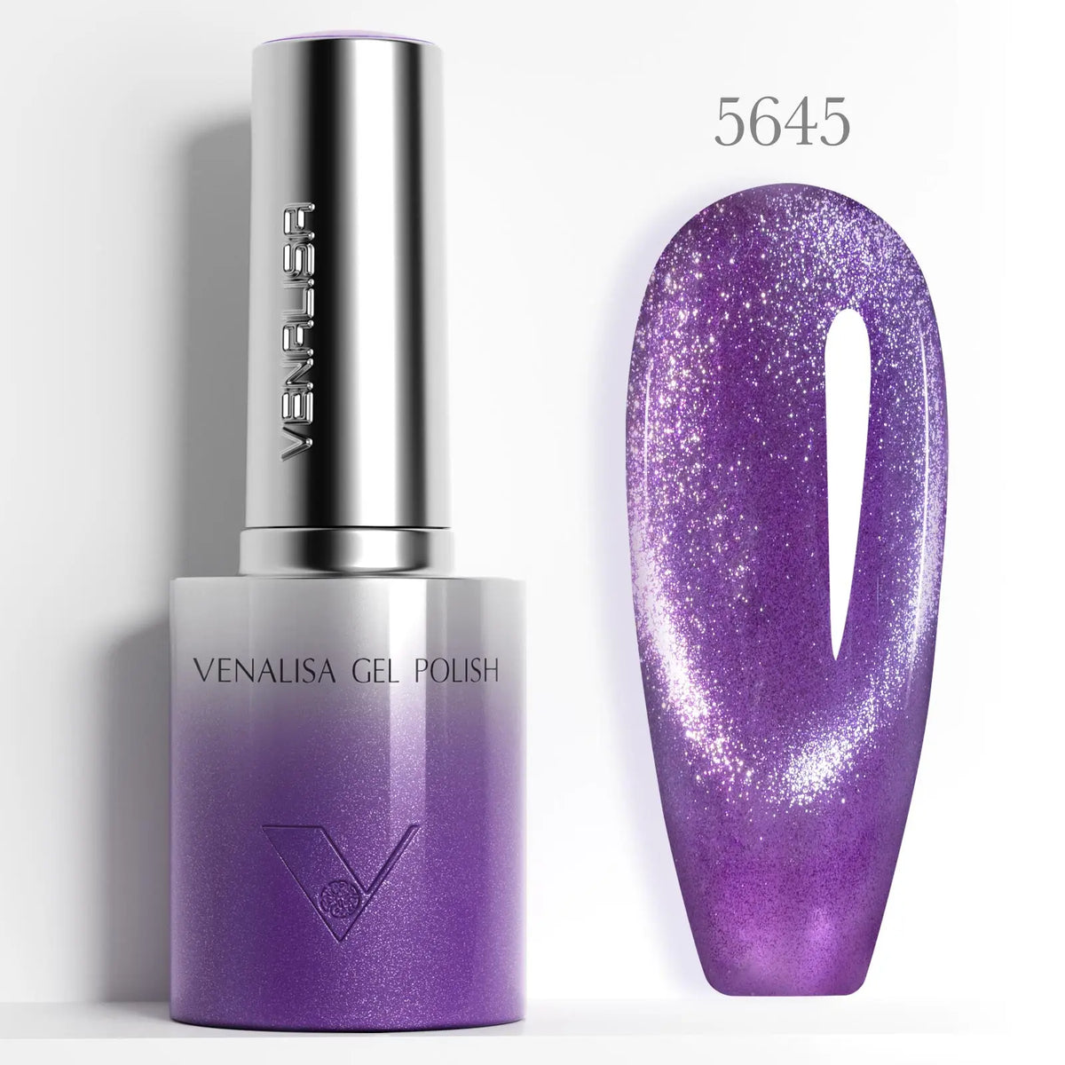 1/5pcsVenalisa Hema/TPO Free Cat Eye Gel Magnet Ultra Flash Nail Gel Polish Diamond Sparkle Soak Off UV LED Varnish Nail Gel