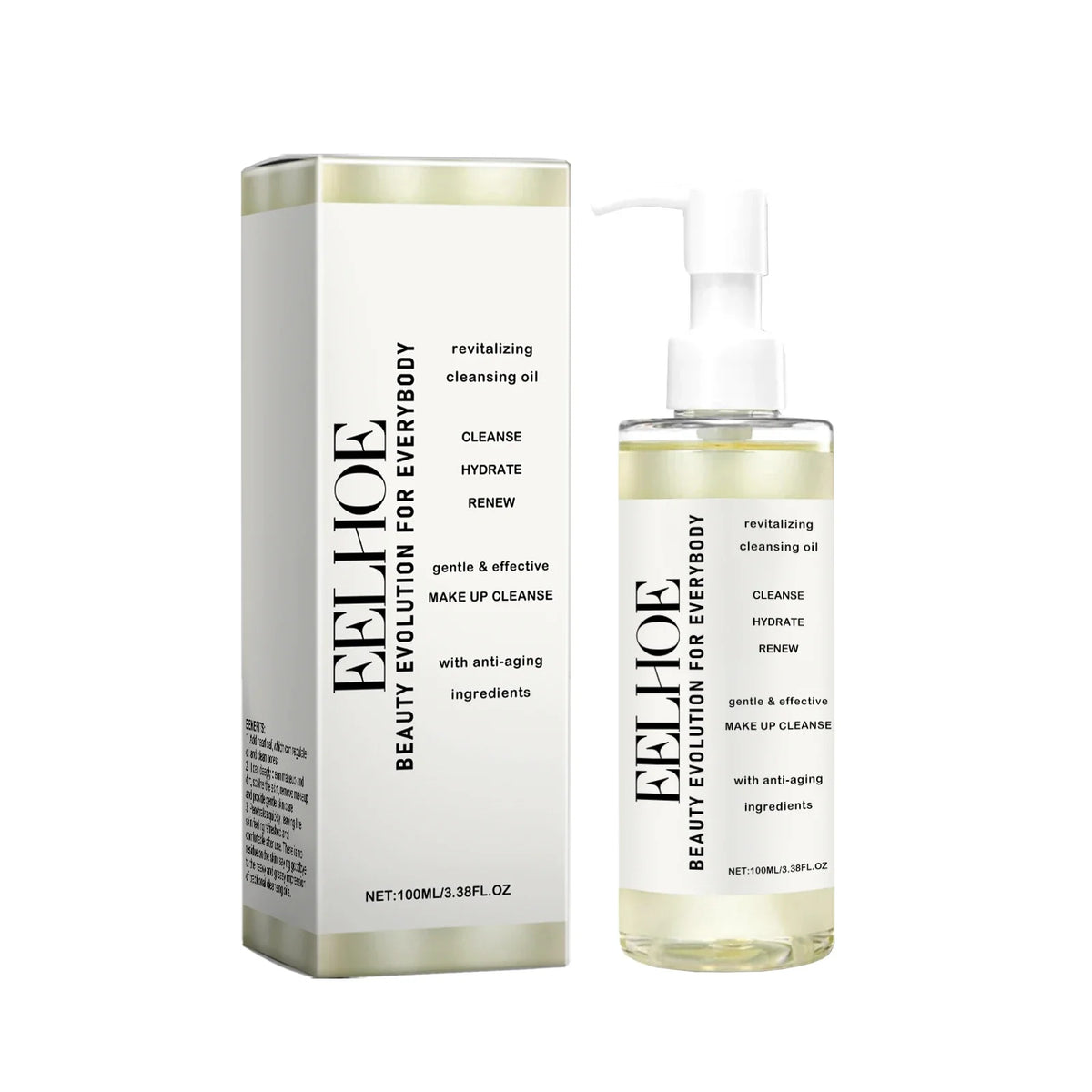 Gentle Cleansing Oil - A Gentle Facial Cleansing Oil for Makeup Removal, Leaving Skin Non-Tight, Moisturizing and Hydrating