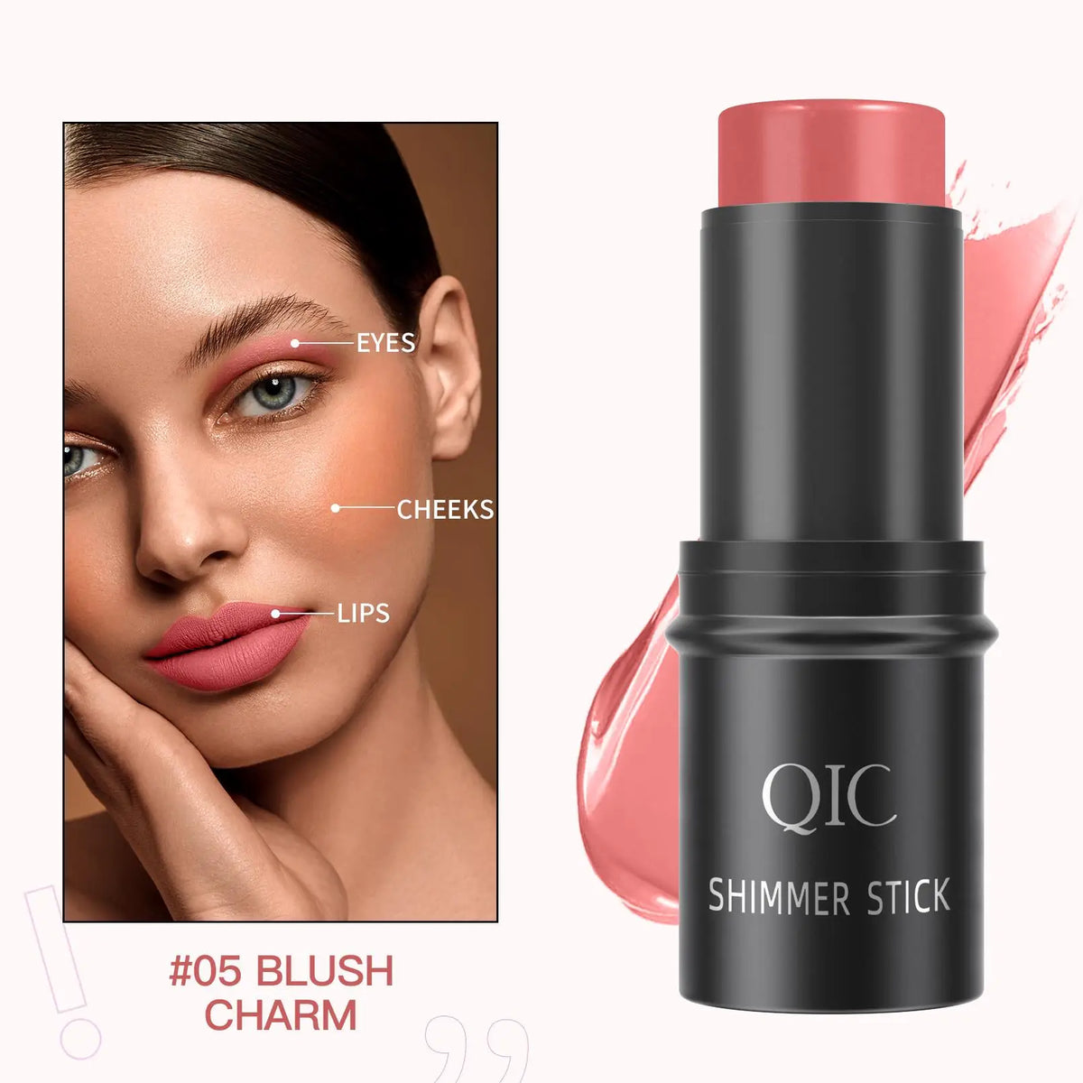Creamy Highlighter Stick Bronzer Contour Glitter Shimmer Powder Blush For Face Makeup Cosmetics