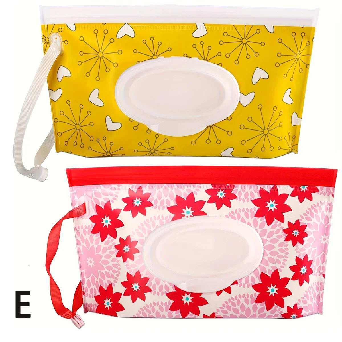 Baby Wipe Case Travel Tissue Holder Wet Wipes Storage Bag Reusable Wet Wipe Pouch For Travel Mask bag Tissue bags Wet wipes