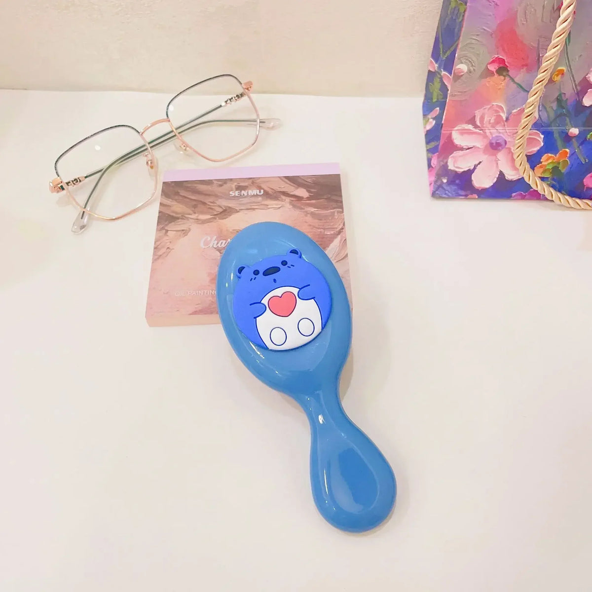 Cute Cartoon Children Air Cushion Comb Scalp Massgae Hair Brush Girls Portable Traveling Hair Brush Wide Tooth Anti-static Comb