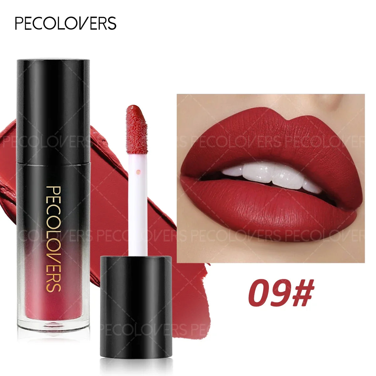 1PC Lightweight Non-stick Cups, Nude, Velvet Matte, Halloween Makeup, Lip Gloss Lipstick, Suitable for Festival and Stage Makeup