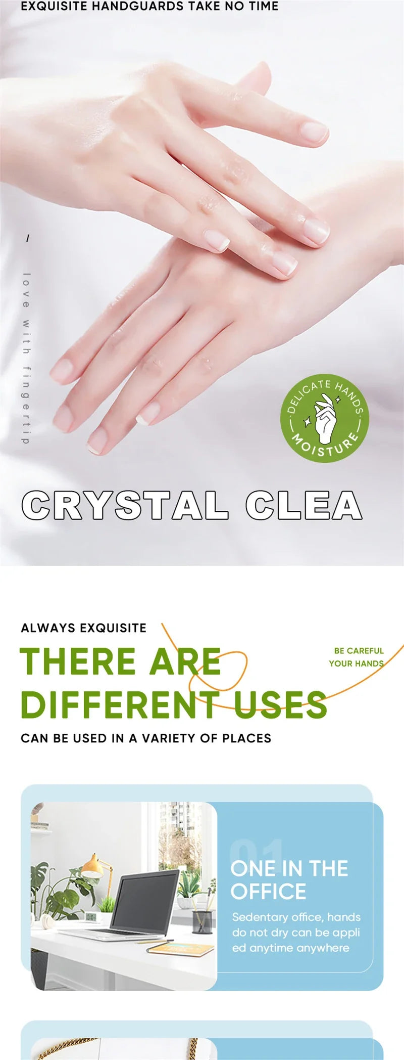 Aloe Vera Nourish Hand Cream Refreshing Hydrate Moisturize Fast Absorb Soften Dry Hands Restore Natural Skin Radiance Lotion