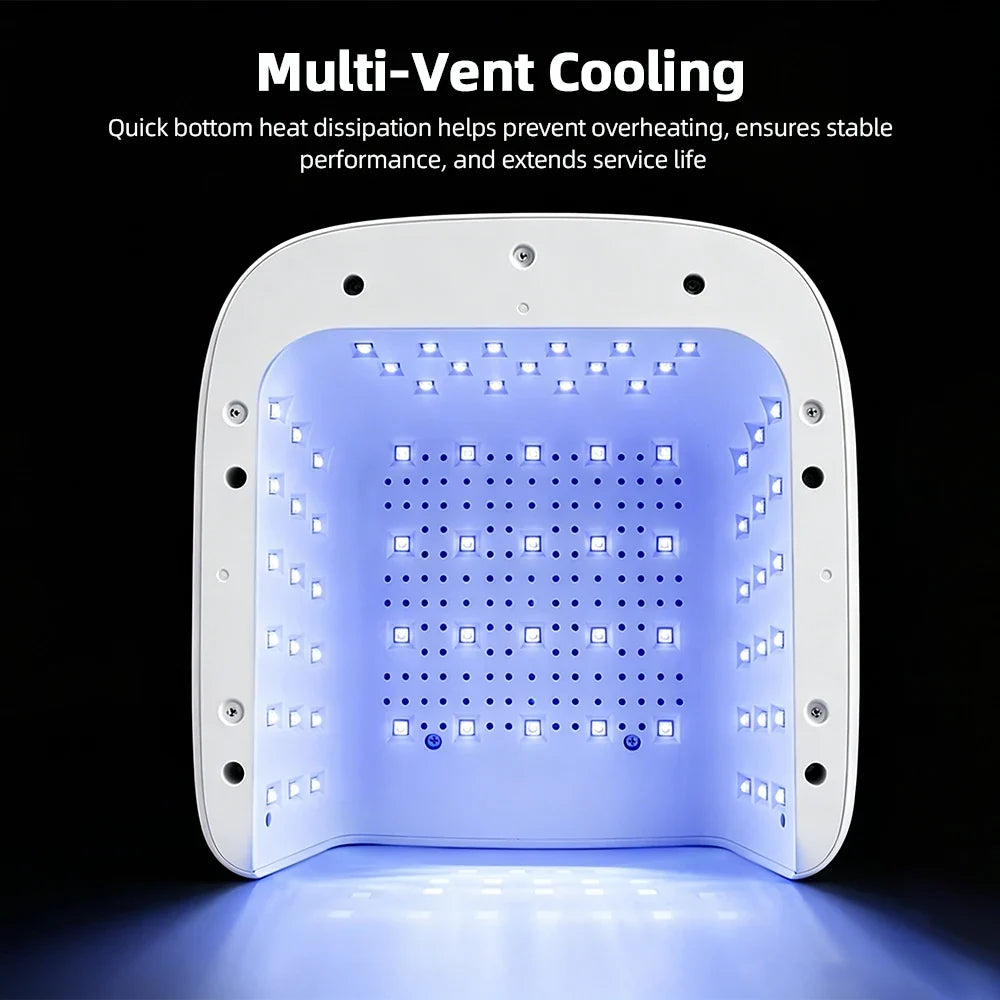 Dual Nail Lamp Single Toe Single Finger Gel Nail Curing Lamp Full Hand Fast Drying LED Light Nail Dryer Auto Sensor Dual Lamp