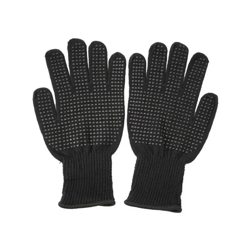 1Pc Hair Straightener Perm Curling Hairdressing Heat Resistant Finger Glove Hair Care Styling Tools Thermal Styling Glove