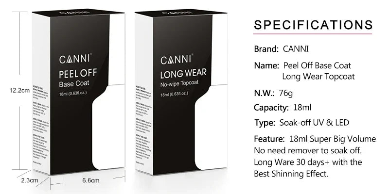 Canni Jelly Pink Nail Gel Polish French Nail Nude Color Gel Varnish Long Wear Diamond No Wipe TopCoat Nail Manicure Nail Lacquer