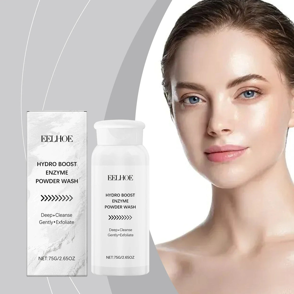 Enzyme Face Powder Wash Skin Oil Control Clean Facial Pores Remove Blackheads Pimples Refreshed Enzyme Face Cleanses Flour