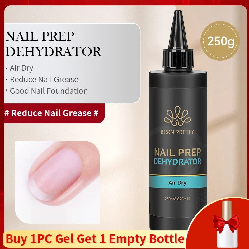 BORN PRETTY 225g Nail Extension Gel Jelly White Pink Clear Gel Nail Polish Quick Extending UV Nail Hard Gels Soak Off Gel Varnis