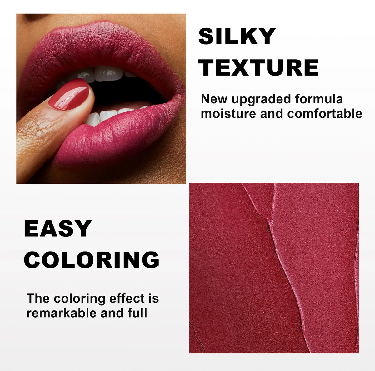 6PCS Velvet Matte Lipstick Set Highly Pigmented Long Lasting Non Drying Silky Smooth Lip Makeup Gift Box For Women