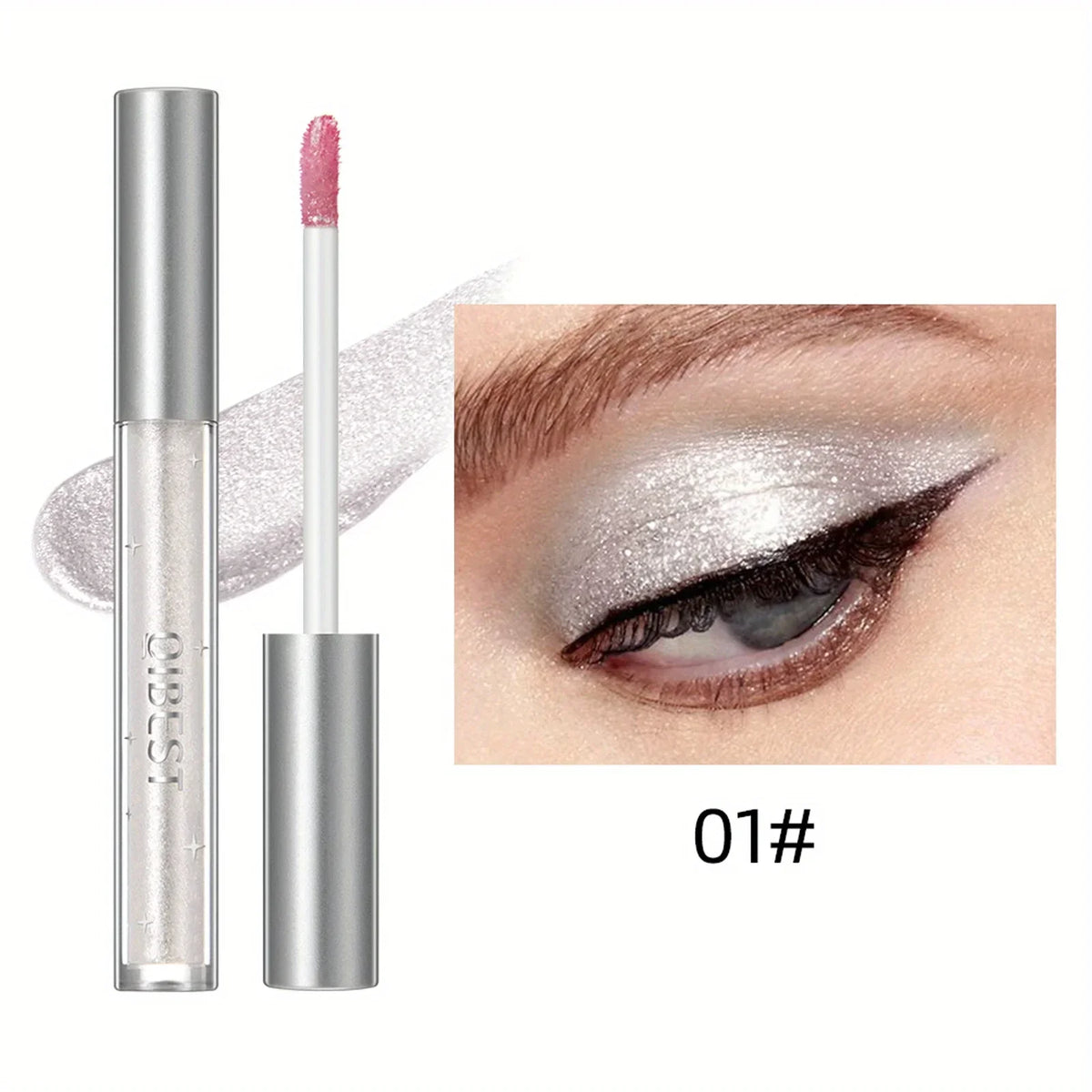 1PC Liquid Eye Shadow, Waterproof, Anti Smudge, Durable, Creates Perfect Eye Makeup