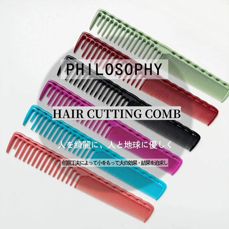 Barber Shop Hair Cutting Comb Haircut Combs Hairstylist Professional Hair Trimming Brush Hair Salon Hairdressing  Styling Tools