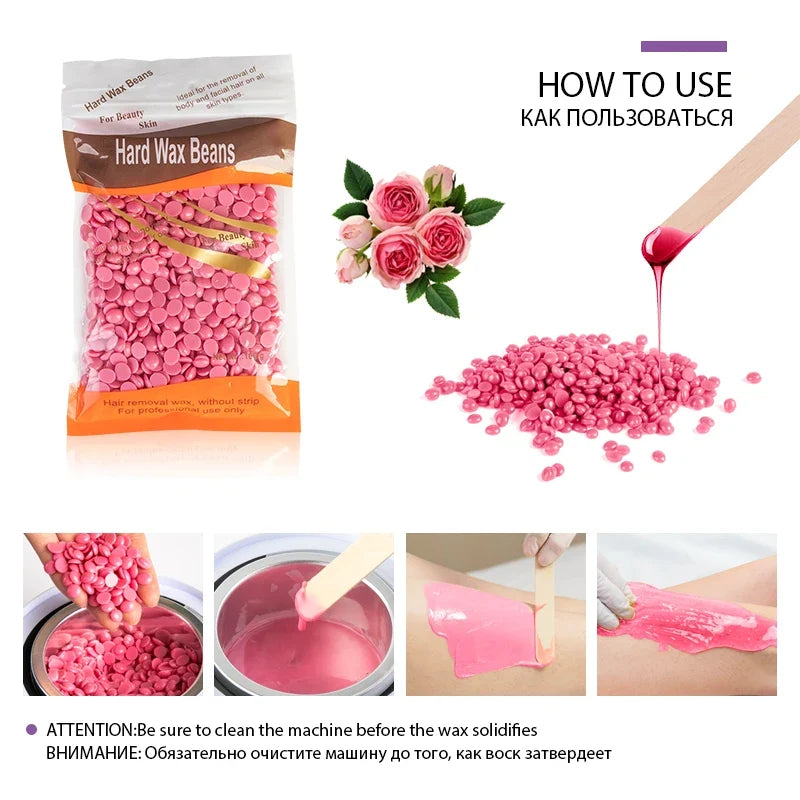 Electric Wax Heater Hot Wax Machine Paraffin Pot Warmer Hair Removal Waxing Machine Wax-melt Epilator Quick Heater