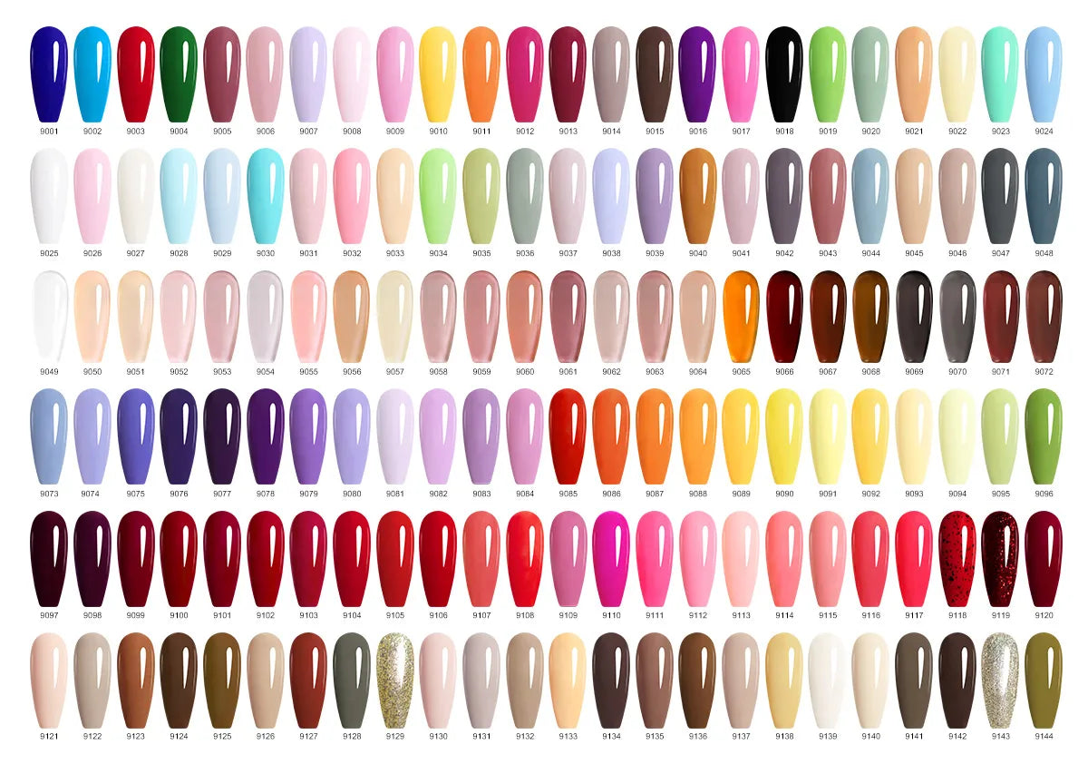CANNI 9ML Kit Nail Gel Polish HEMA/TPO FREE Full Coverage 30pcs Color Gel Pigment Professional Nail Art Long-lasting Gel Varnish