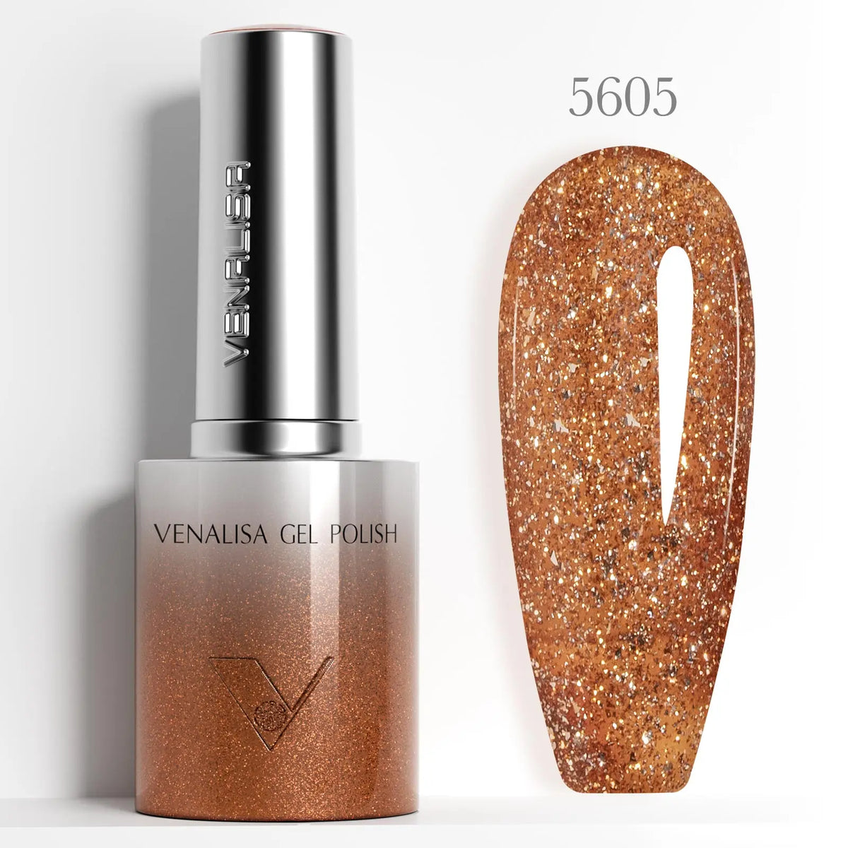 1/5pcsVenalisa Hema/TPO Free Cat Eye Gel Magnet Ultra Flash Nail Gel Polish Diamond Sparkle Soak Off UV LED Varnish Nail Gel