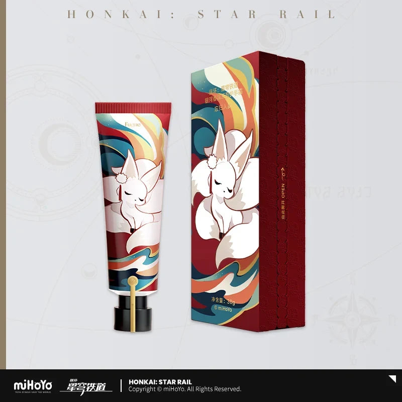 In Stock Original Honkai：Star Rail  Ruanmei Dr. Ratio  Acheron Feixiao Hand Cream Hand Lotion Hands Skin Care Anime Game Toy Ki