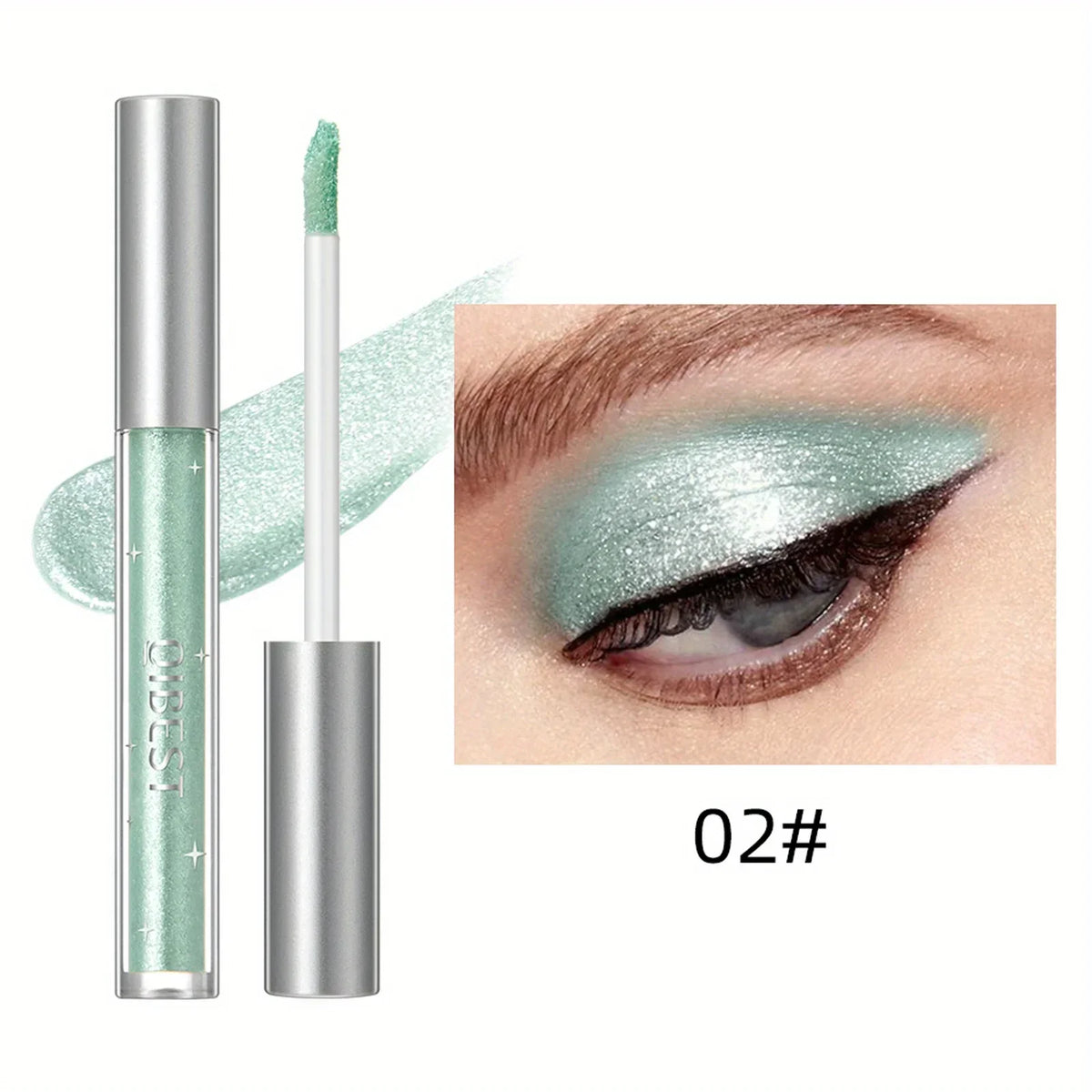 1PC Liquid Eye Shadow, Waterproof, Anti Smudge, Durable, Creates Perfect Eye Makeup