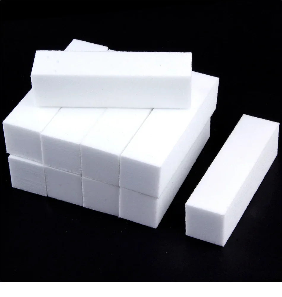 5/10/15/20Pcs Nail Buffer Professional Nail File Polisher Block Manicure Pedicure Files Sanding Polishing Sponge Nail Art tools