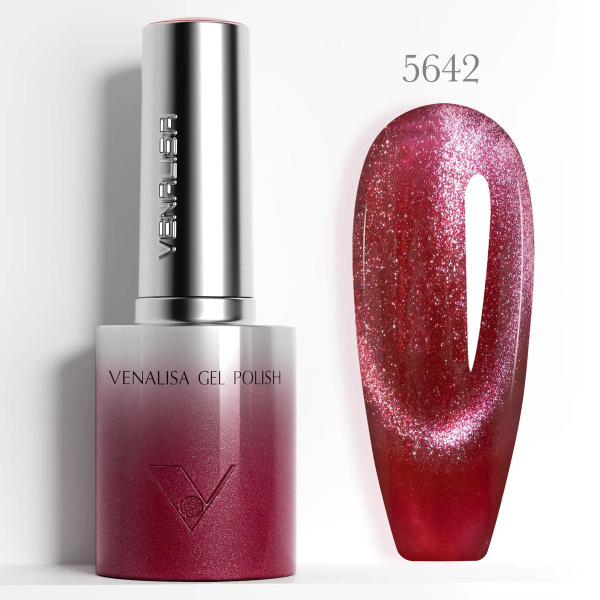 1/5pcsVenalisa Hema/TPO Free Cat Eye Gel Magnet Ultra Flash Nail Gel Polish Diamond Sparkle Soak Off UV LED Varnish Nail Gel