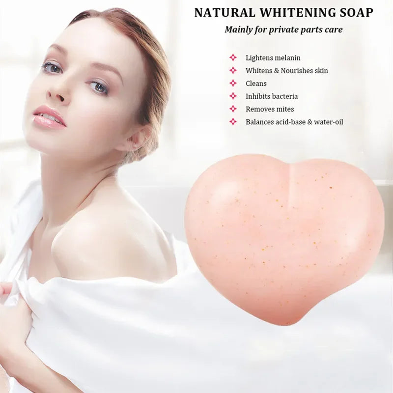 80g Rapid Skin Bleaching Cream Soap Armpits Underarm /Groin Whitening Peach Scented Feminine Intimate Wash Body Scrub