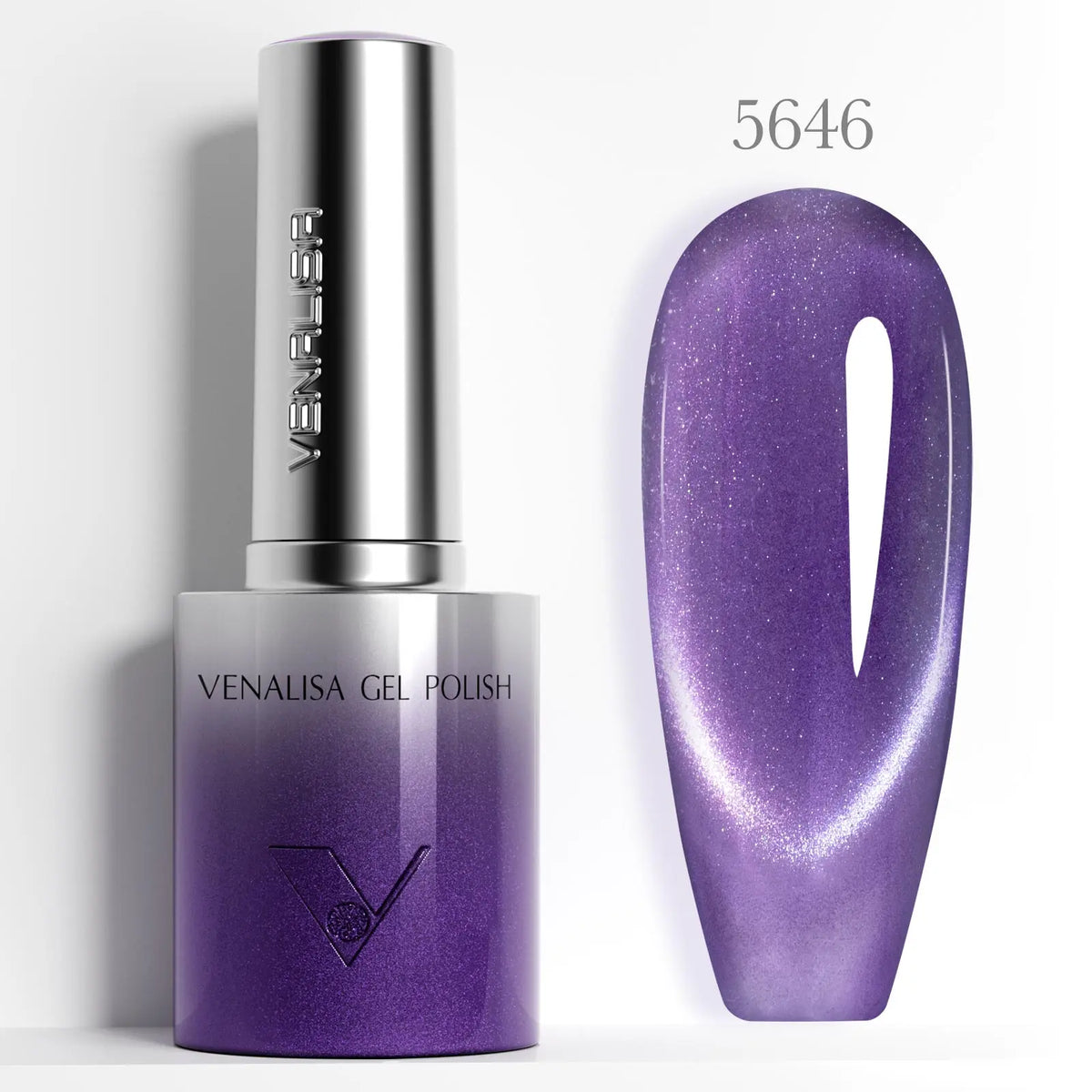 1/5pcsVenalisa Hema/TPO Free Cat Eye Gel Magnet Ultra Flash Nail Gel Polish Diamond Sparkle Soak Off UV LED Varnish Nail Gel