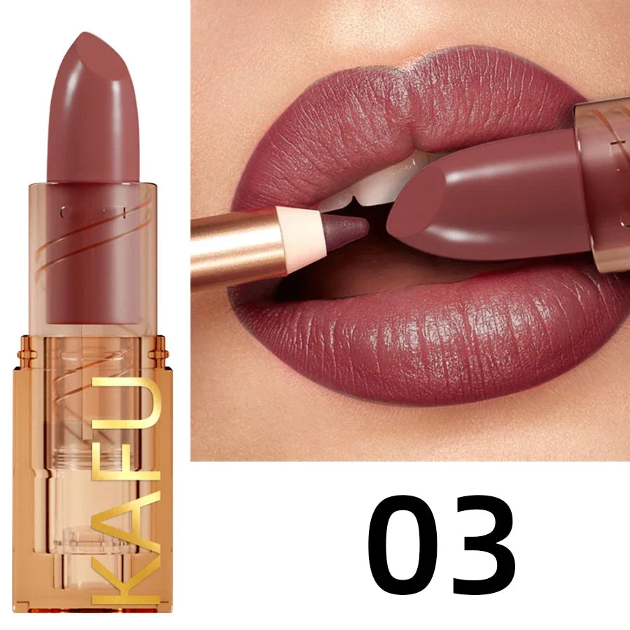 14-Color Matte Lipstick, Non-Fading, Long-Lasting Velvet Finish, Smooth Matte Lip Makeup Lip Tint Cosmetic for Women Gift Lipglo