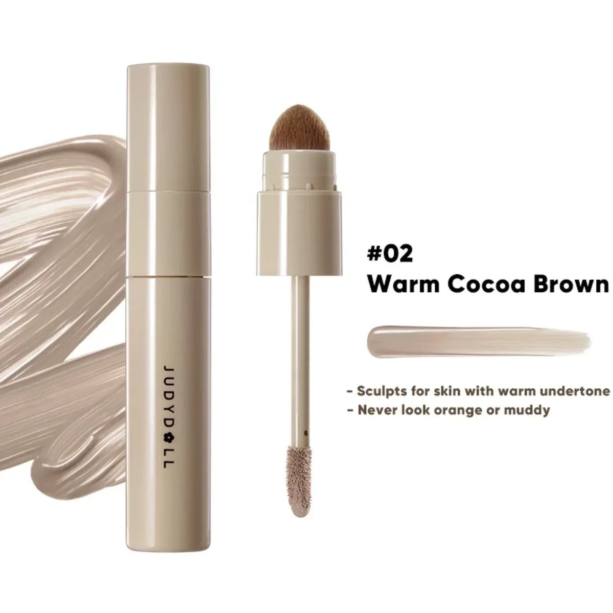 Judydoll Liquid Contouring & Highlighter Brightening Bone-Sculpting 12H Long-Lasting Face Makeup