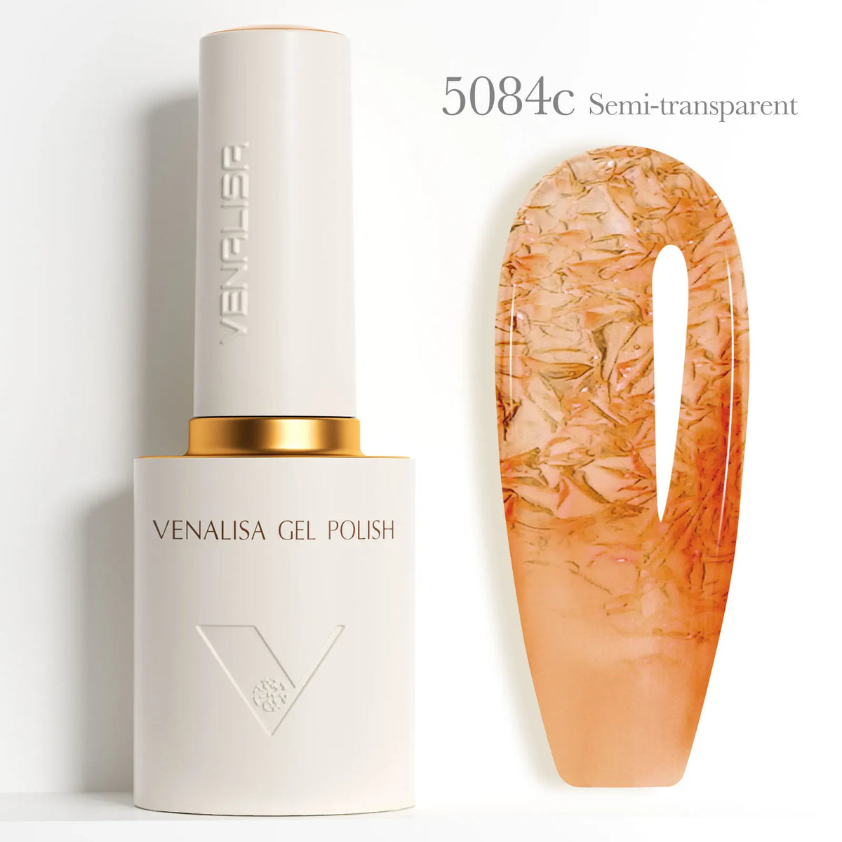 1/2/5pc 10ml VENALISA Nail Gel Polish High Quality Round Brush Soft Consistency Selfleveling  Gorgeous Color Collection Varnish
