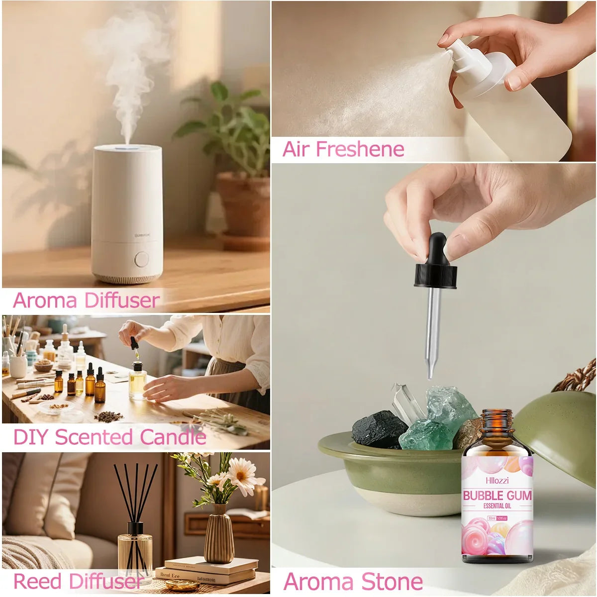 Bubble gum essential oil is naturally skin-friendly, moisturizing, and provides extra hydration.