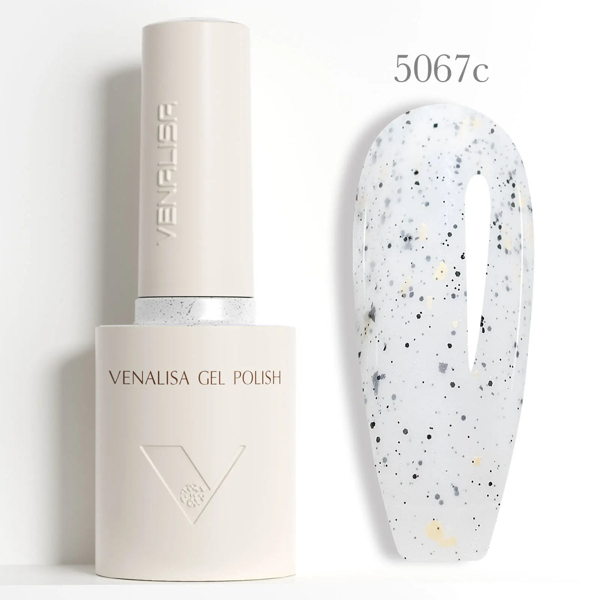 1/2/5pc 10ml VENALISA Nail Gel Polish High Quality Round Brush Soft Consistency Selfleveling  Gorgeous Color Collection Varnish