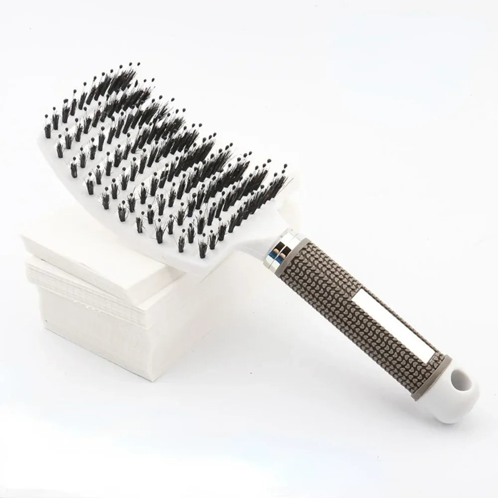 Children Detangler Hair Brush Hairbrush Anti Klit Brushy Haarborstel Bristle Nylon Scalp Massage Tangle Teaser Hair Brush Comb