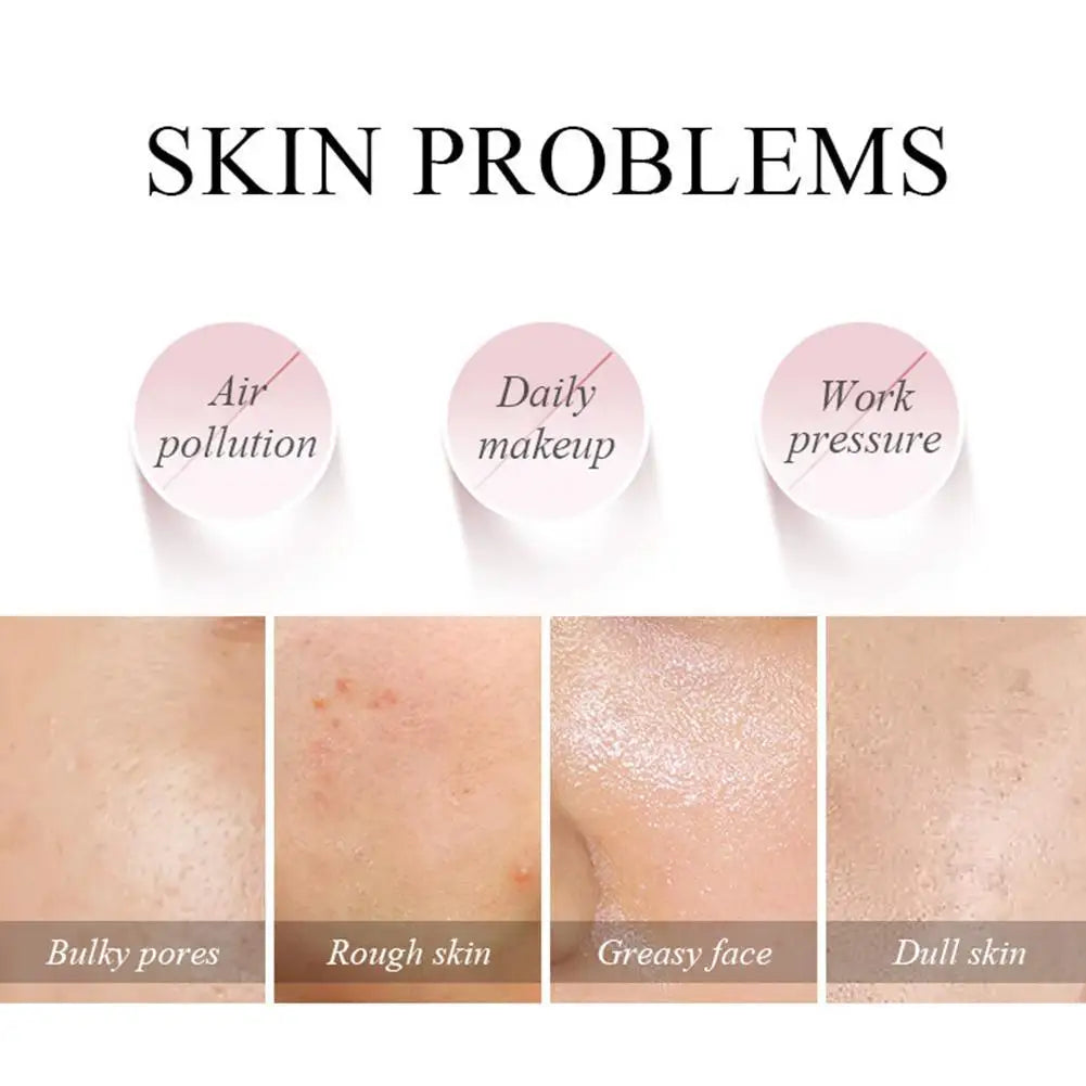 Japan Sakura Mud Face Mask Deep Cleansing Remove Blackheads Oil-Control Clay Mask Moisturizing Deep Cleansing Facial Skin Care