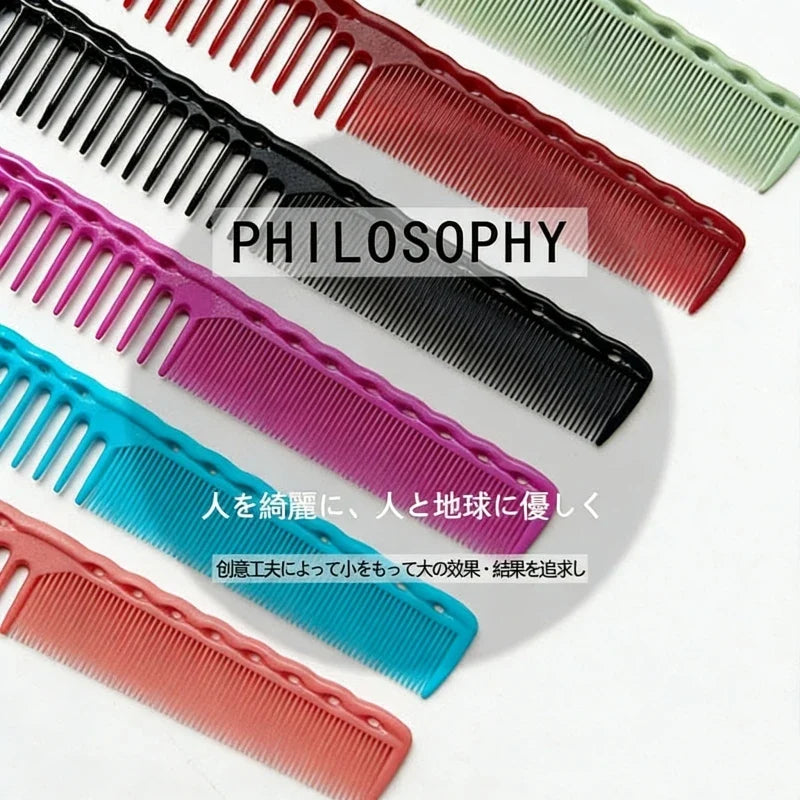 Barber Shop Hair Cutting Comb Haircut Combs Hairstylist Professional Hair Trimming Brush Hair Salon Hairdressing  Styling Tools