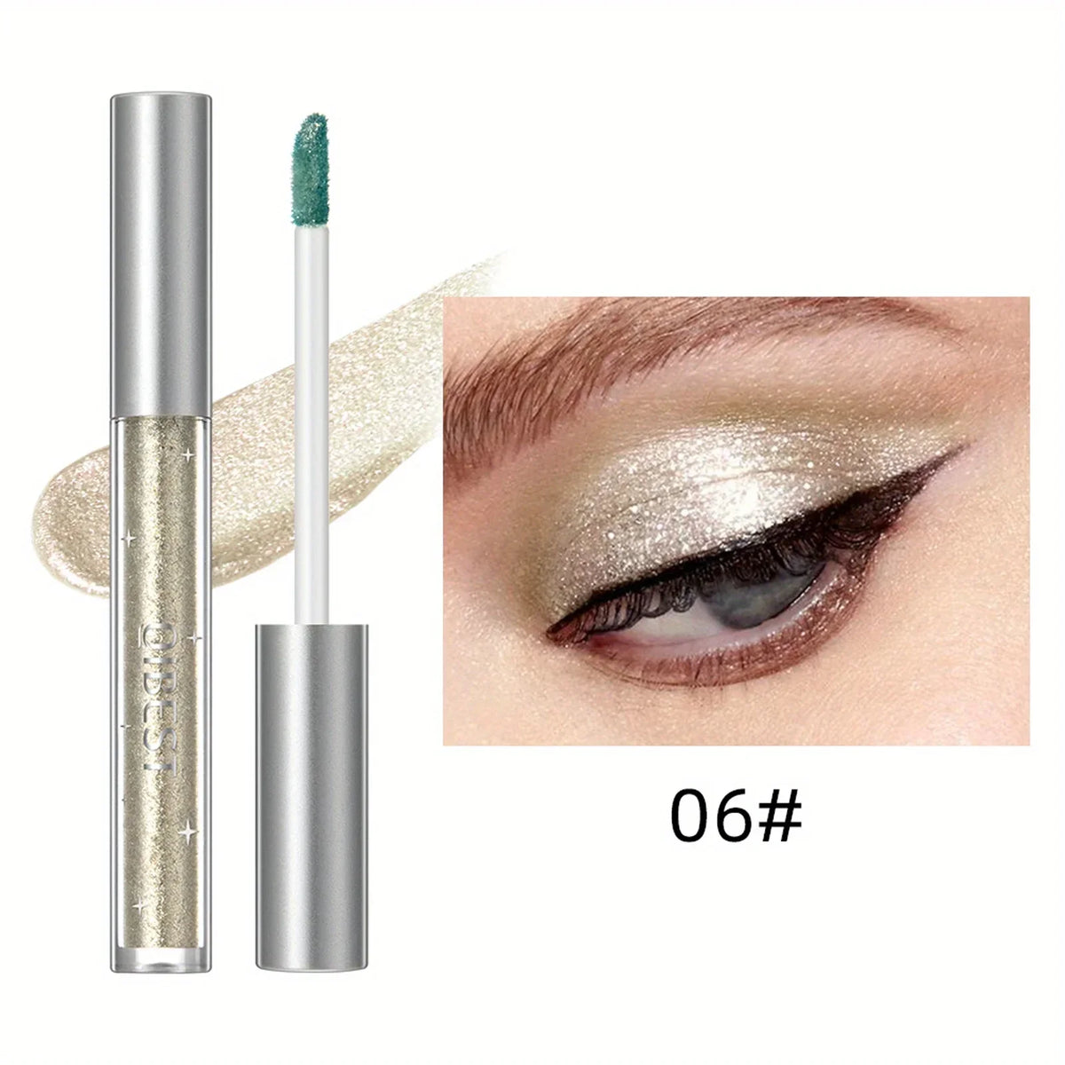 1PC Liquid Eye Shadow, Waterproof, Anti Smudge, Durable, Creates Perfect Eye Makeup