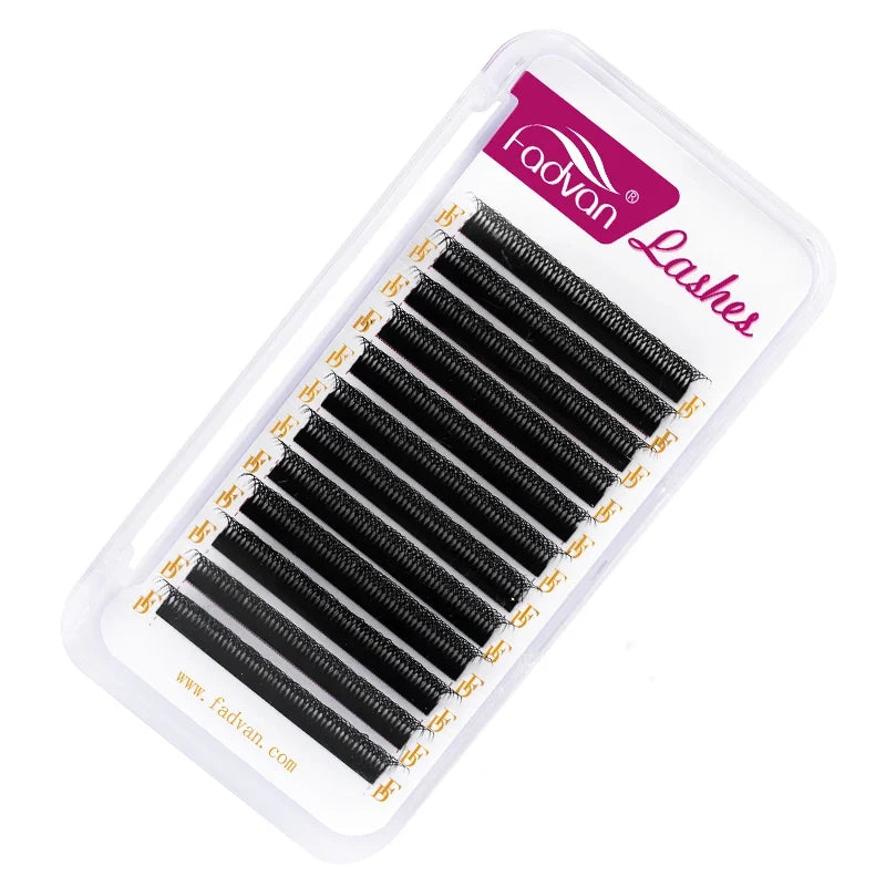 Fadvan 10D W  Shape Lashes Extension Dense Double Layer 5D W Eyelashes Premade Fans False Lash