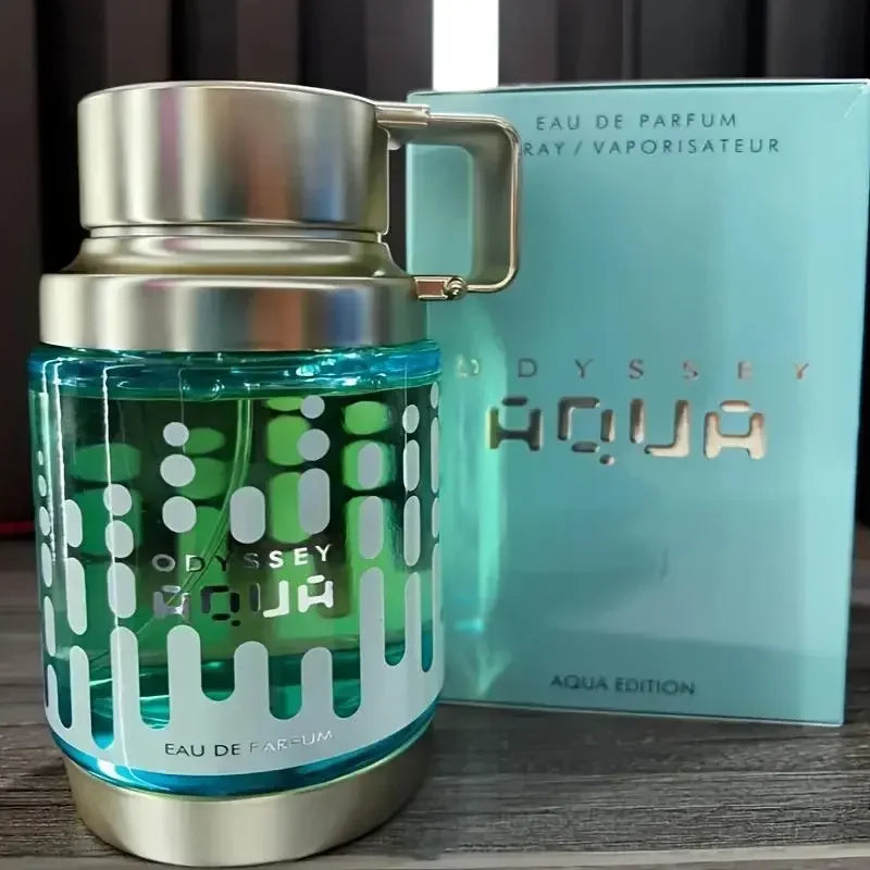 Armaf Odyssey Aqua Edition Eau De Parfum 100ml 3.4fl.oz Long Lasting Men Perfume Aquatic Fresh Scent
